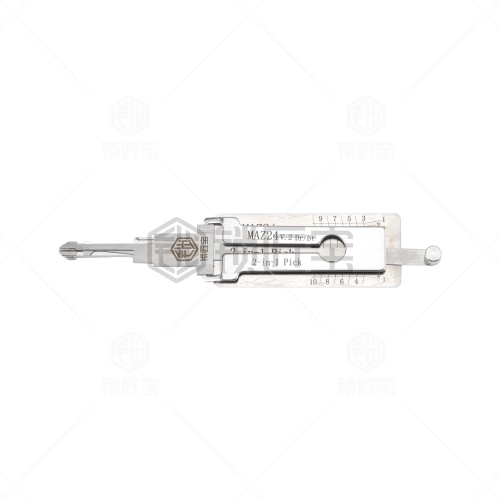 锁匠宝-马自达MAZ24二合一工具-平铣两轨迹 马自达 东南 海马