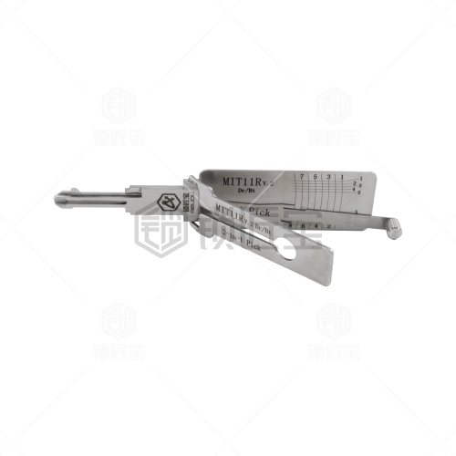 MIT11R三菱汽车锁锁匠宝二合一工具平铣两轨迹通用MIT11适用北斗星/奔奔/克莱斯勒/道奇/顺风/宝骏/纳智捷7等