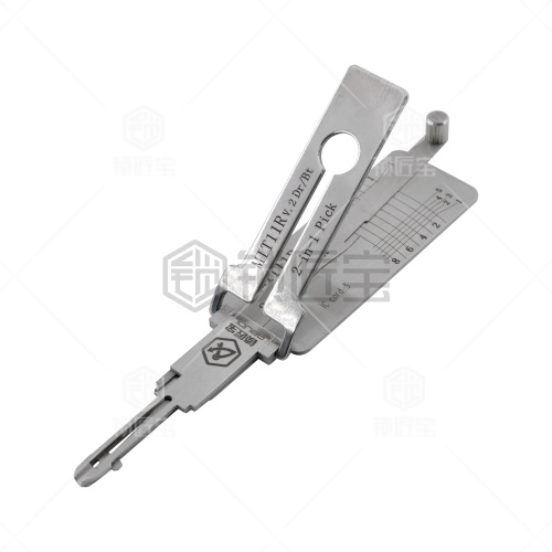 MIT11R三菱汽车锁锁匠宝二合一工具平铣两轨迹通用MIT11适用北斗星/奔奔/克莱斯勒/道奇/顺风/宝骏/纳智捷7等