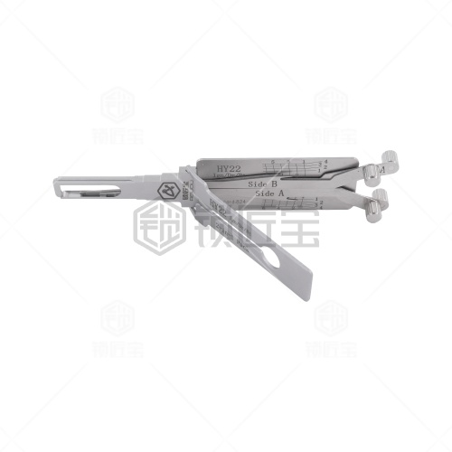 锁匠宝-HY22(点火)现代 起亚 二合一工具  狮跑 智跑 IX35 30 瑞纳 朗动 K5 索兰托 福瑞 长城H5