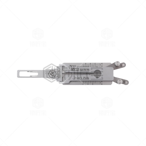 锁匠宝-HY22(点火)现代 起亚 二合一工具  狮跑 智跑 IX35 30 瑞纳 朗动 K5 索兰托 福瑞 长城H5