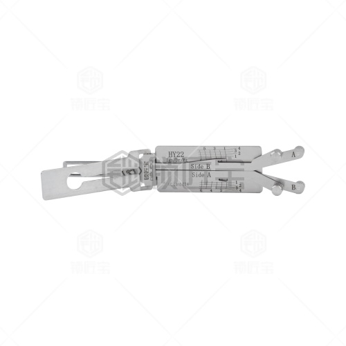 锁匠宝-HY22(点火)现代 起亚 二合一工具  狮跑 智跑 IX35 30 瑞纳 朗动 K5 索兰托 福瑞 长城H5