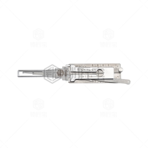 锁匠宝-宝马路虎HU92二合一工具-内铣两轨迹 新宝马 七系宝马 陆虎汽车锁