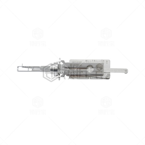 锁匠宝-新款奥迪 迈腾B8 HU162T-10齿汽车锁二合一工具 内铣两轨迹