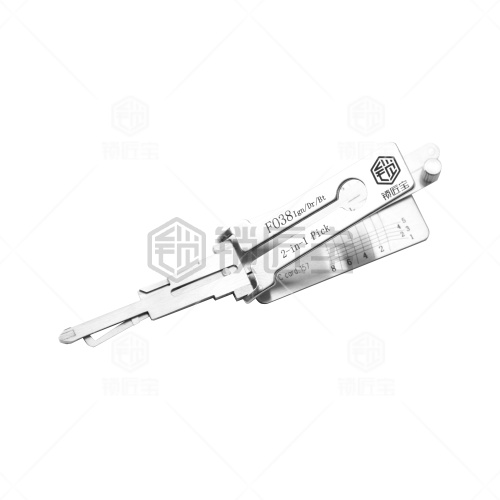 锁匠宝-福特FO38二合一工具-平铣两轨迹