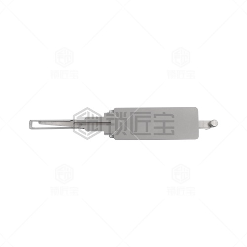 HU100(10)-别克通用系列汽车锁锁匠宝二合一工具-内铣两轨迹10齿  适用新款凯迪拉克/欧宝/Gl8/新君威/科鲁兹等