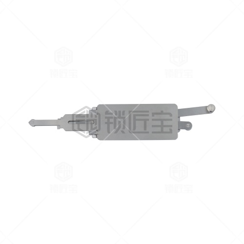 锁匠宝-HU136雷诺汽车锁二合一工具-平铣两轨迹