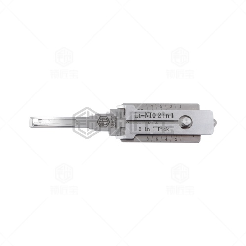 锁匠宝-LI-NIO 理想L7/L8/L9 蔚来-汽车锁二合一工具内铣两轨迹