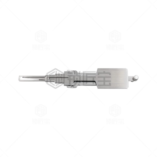 HU64奔驰汽车锁锁匠宝二合一工具-侧铣两轨迹 适用奔驰 迈巴赫 劳伦士 卡尔森 「双切口」