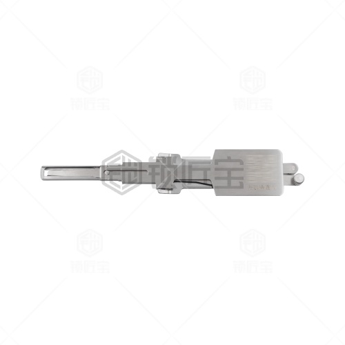 HU127/HU100R-新款宝马汽车锁锁匠宝二合一工具-内铣两轨迹 适用宝马、劳斯莱斯、迷你等通用HU100R「带切口」
