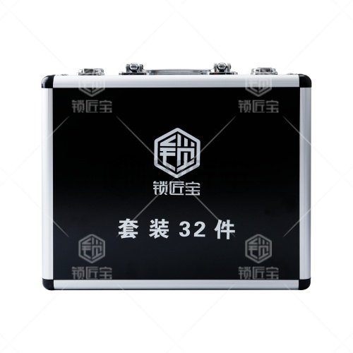 锁匠宝-二合一32件套 读齿开启工具 16把立铣 16把平铣  覆盖常见车型